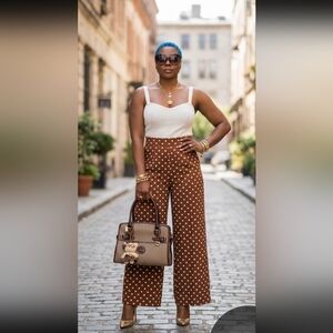 Dooney & Bourke Tan and Brown Satchel